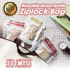 Reusable Mason Bottle Ziplock Bag (10 PCS)