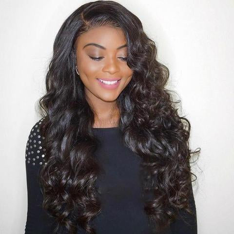 360 Lace Frontal Wig Pre Plucked Brazilian Body Wave Lace Frontal Wigs