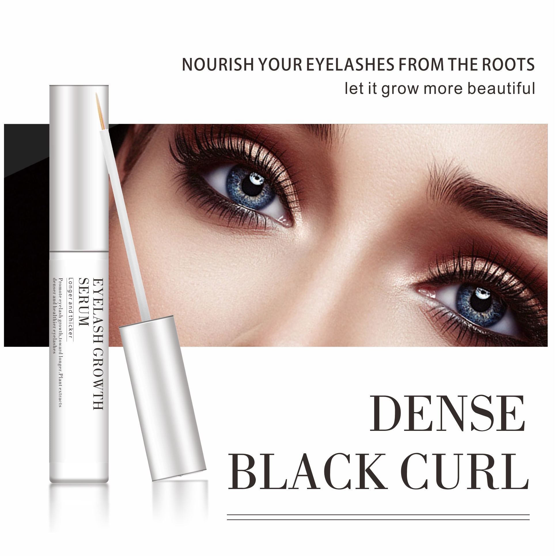 Eyelash & Eyebrow growth serum- grow longer fuller eyelashes