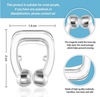 Anti Snore Magnetic Nose Clip (2 pcs)