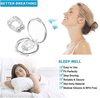 Anti Snore Magnetic Nose Clip (2 pcs)