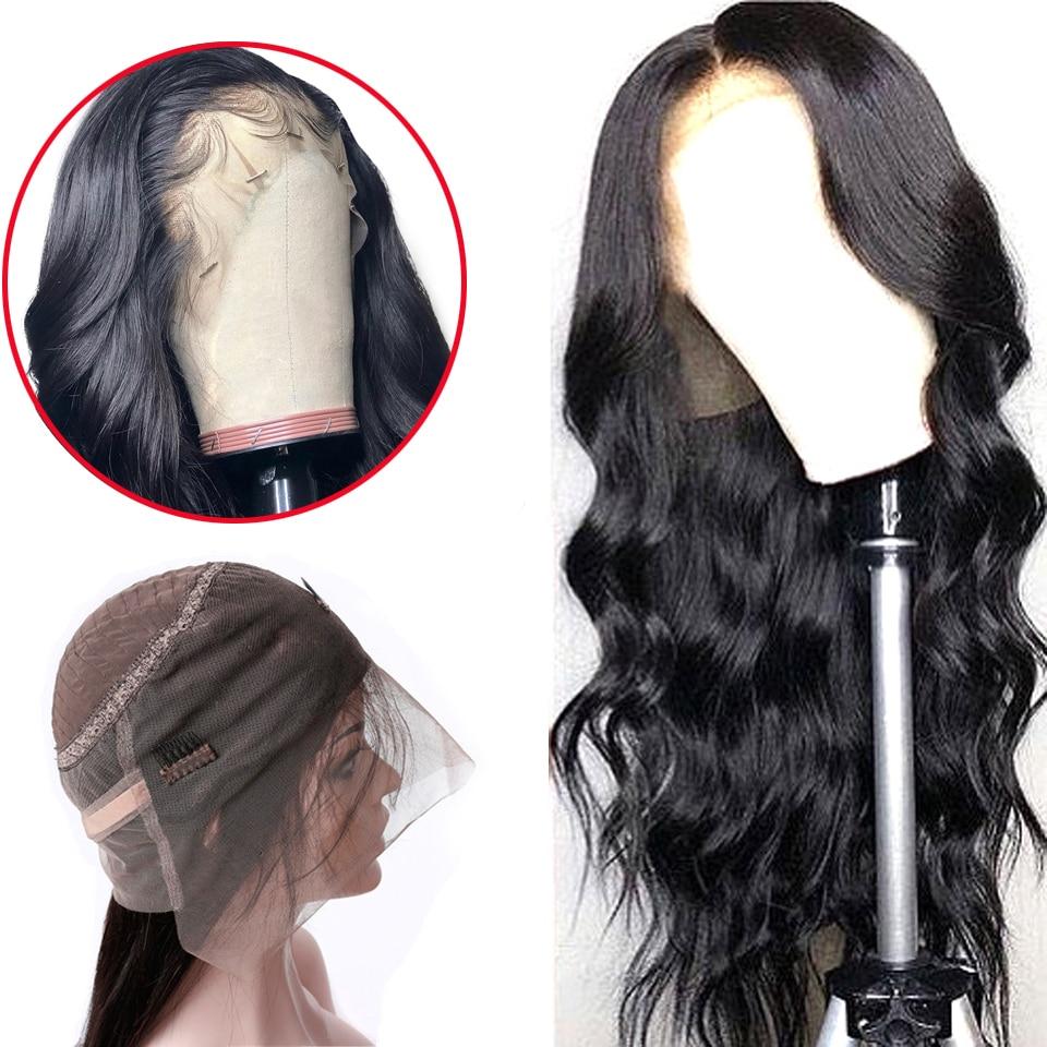 360 Lace Frontal Wig Pre Plucked Brazilian Body Wave Lace Frontal Wigs