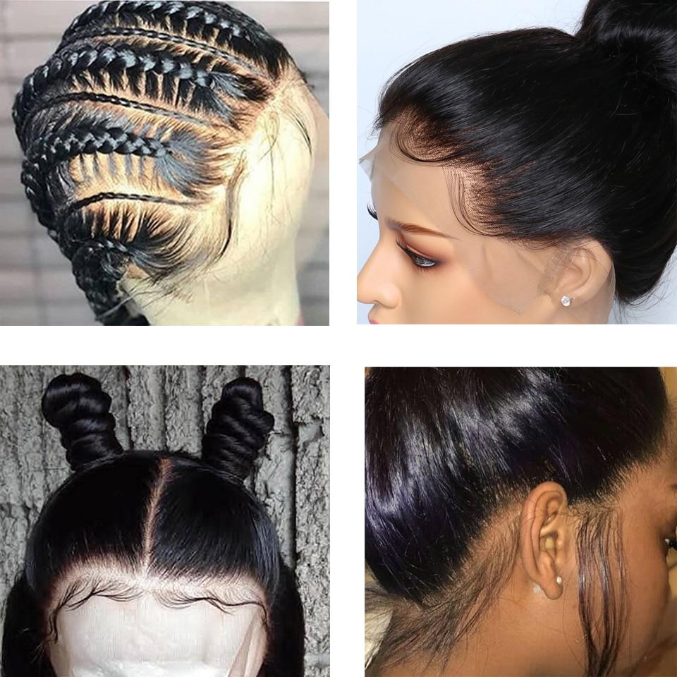 360 Lace Frontal Wig Pre Plucked Brazilian Body Wave Lace Frontal Wigs