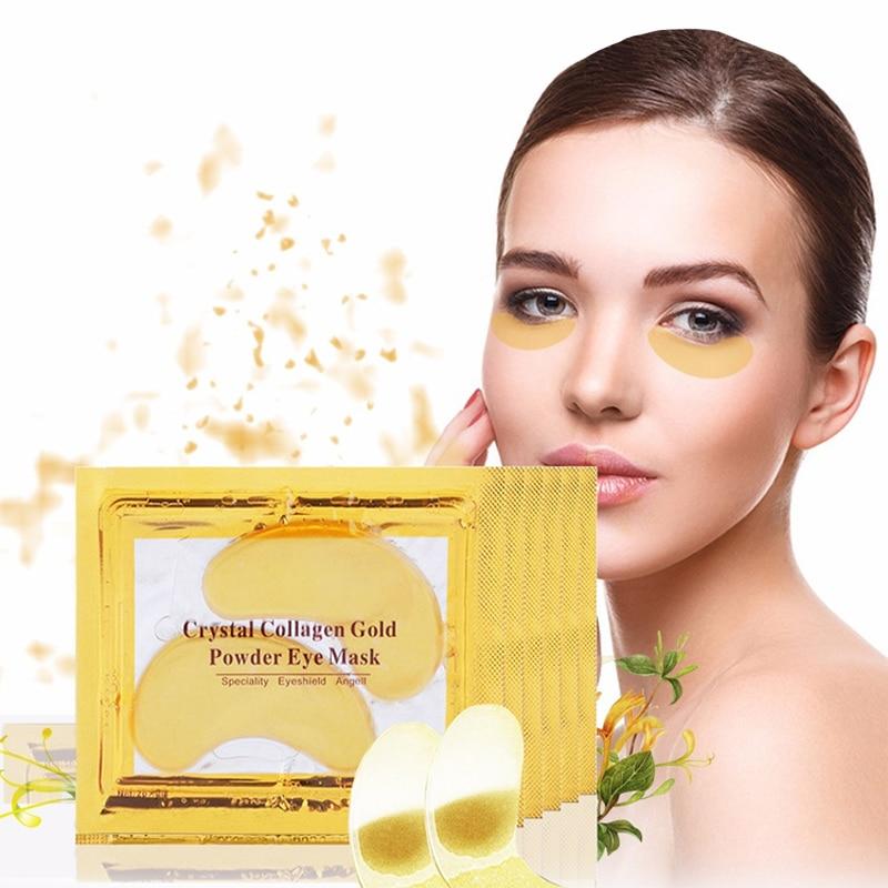 Gold Crystal Collagen Eye Masks